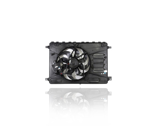 Engine Cooling Fan Assembly For VO3115117 08-15 Volvo XC70, 11-16 S60, 11-14 S80 3.2L, 15-16 S80/XC60/Crosscountry - With Controller - 313688673