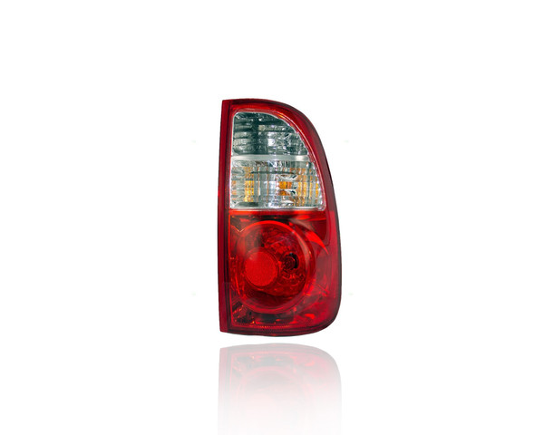 Tail Light Assembly For TO2801161 05-06 Toyota Tundra (Standard/Regular/Access Cab Only) - Right Hand, Clear/Red