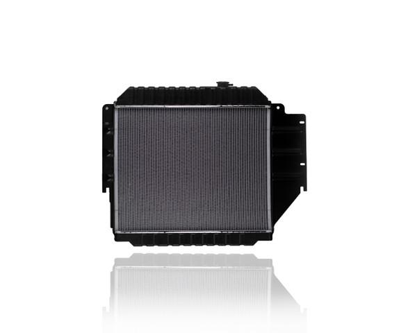 Radiator For 1455 92-96 Ford E-Series Econoline Van V6 4.9L - Plastic Tank, Aluminum Core, 1-Row