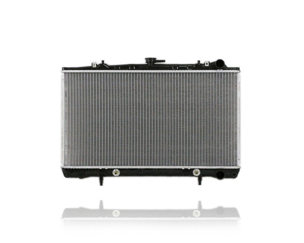 Radiator For 046 89-90 Nissan 240SX Automatic Transmission 4Cy 2.4L - Plastic Tank Aluminum Core, 1-Row
