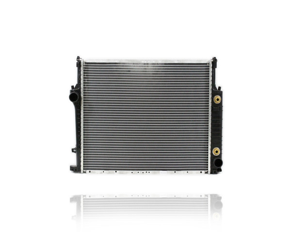 Radiator For 975 88-91 BMW 3-Series RWD Automatic V6 - Plastic Tank Aluminum Core, Without Oil Cooler
