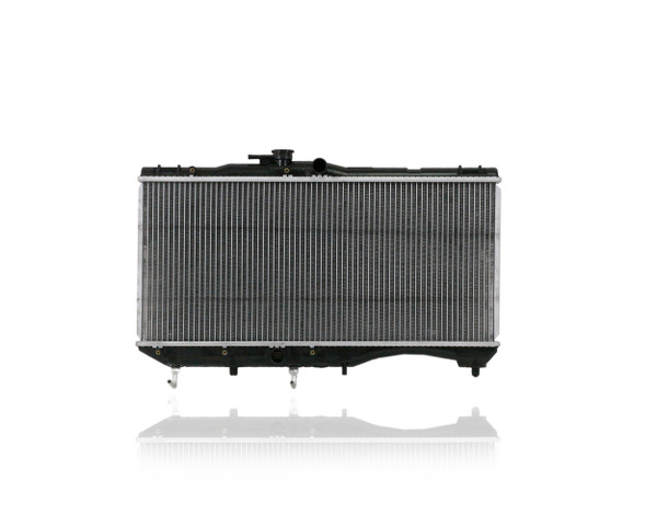 Radiator For 1240 89-90 Toyota Tercel Sedan/Hatchback Automatic 4Cy 1.5L - Plastic Tank Aluminum Core