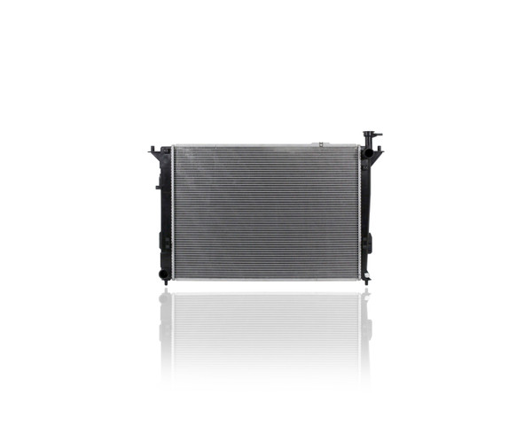Radiator For 13193 10-12 Hyundai Santa Fe, 11-15 Kia Sorento Manual Transmission 2.4L - Plastic Tank Aluminum Core, Without Transmission Oil Cooler