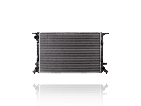 Radiator For 08-17 Audi A5/S5-Coupe 3.2L, 13-16 3.0L Manual Transmission (Without Oil Cooler) - Plastic Tank Aluminum Core, 1-Row - 8K0121251H