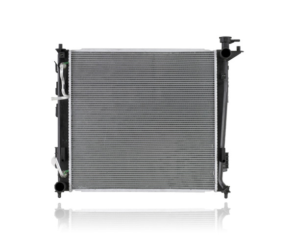 Radiator For 13324 11-16 Kia Sportage 4Cy 2.0L - With Transmission Oil Cooler, Plastic Tank Aluminum Core, 1-Row - 253102S200