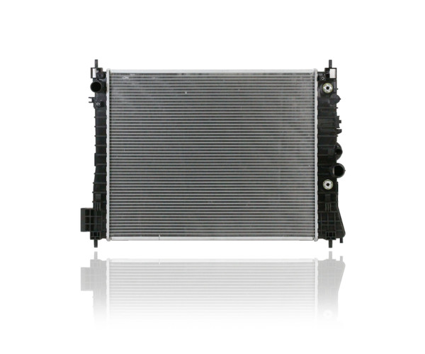Radiator For 13361 13-21 Buick Encore 1.4L, 15-19 Chevrolet Trax (Korea-Build) - Plastic Tank Aluminum Core, 1-Row, With Transmission Oil Cooler