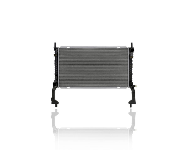 Radiator For 13487 15-Oct'15 Ford Mustang Convertible/Coupe 2.3L Turbo Without Performance - Plastic Tank Aluminum Core