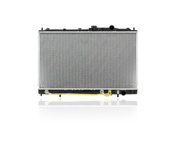 Radiator For 1393 93-96 Mitsubishi Mirage Dodge Colt Eagle Summit Automatic Transmission 4 Cylinder 1.5L - Plastic Tank Aluminum Core