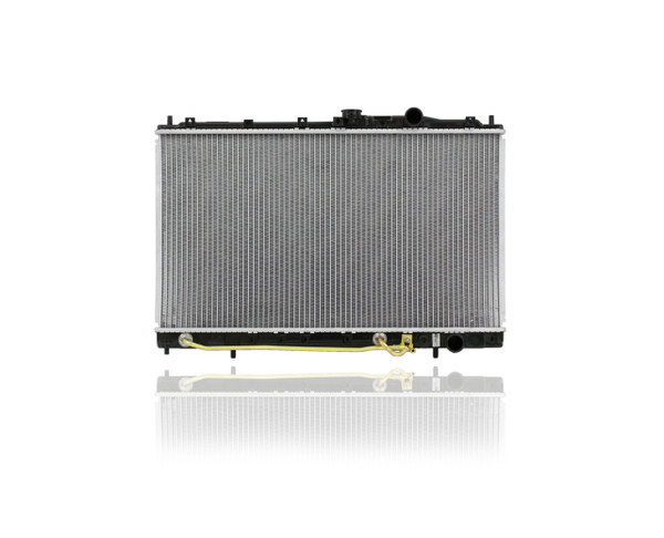 Radiator For 1393 93-96 Mitsubishi Mirage Dodge Colt Eagle Summit Automatic Transmission 4Cy 1.5L - Plastic Tank Aluminum Core, 1-Row