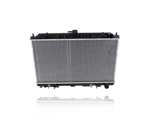 Radiator For 95-98 Nissan 240SX L4 2.4L Automatic - Plastic Tank Aluminum Core - 1-Row - 2145070F00