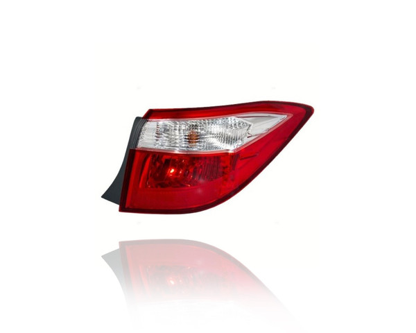 Tail Light Assembly For 14-16 Toyota Corolla - Outer - On Body - Right Hand / Passenger - 8155002751