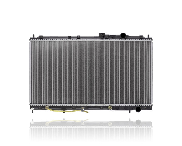 Radiator For 1838 94-98 Mitsubishi Galant Automatic L4 2.4/2.5L - Plastic Tank, Copper Brass Core, 2-Row - MR127904