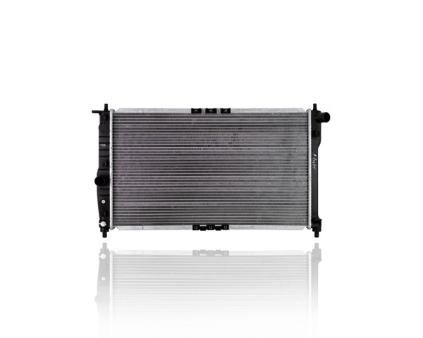 Radiator OEM For 98-02 Daewoo Leganza Manual Transmission, 00-02 Nubira Manual Transmission - With AC - 96273596