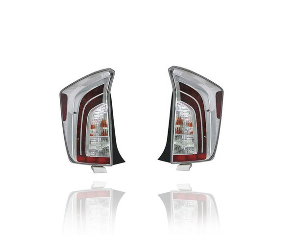 Tail Light Assembly For 12-15 Toyota Prius - Pair, Left Driver + Right Passenger Set - 8155147190, 8156147190