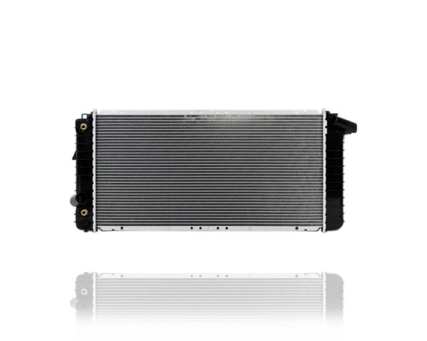 Radiator For 01-02 Cadillac Eldorado 4.6L - Without Engine Oil Cooler, Plastic Tank Aluminum Core - 52489134