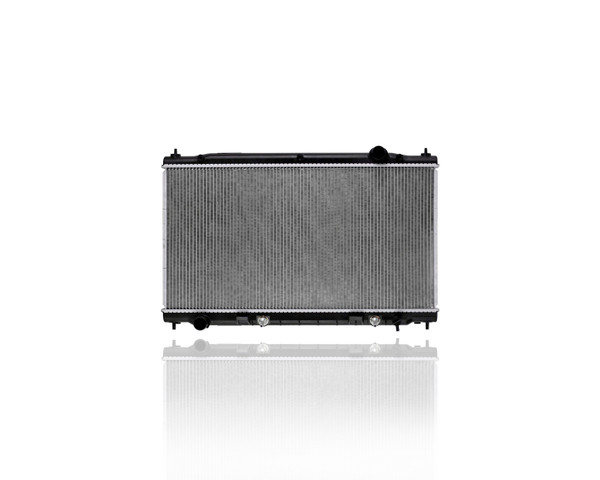 Radiator For 13440 14-18 Infiniti Q50 3.7L, 14-18 Q50 Hybrid 3.5L Automatic Transmission - Plastic Tank Aluminum Core, With Transmission Oil Cooler