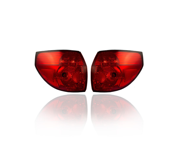 Tail Light Assembly For 06-10 Toyota Sienna - Both Pair, Left Driver Right Passenger (Van Side Panel) - 81550AE020, 81560AE020