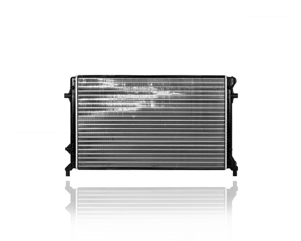 Radiator For 10-14 VW Volkswagen Golf-Hatchback 2.5L Gas - Plastic Tank Aluminum Core - 1K0121251DF