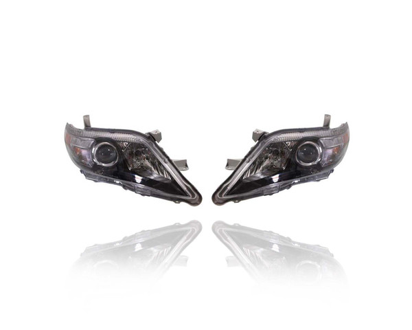 Headlight For 10-11 Toyota Camry SE USA-Build - Both Pair, Left Driver Right Passenger Hand (NSF-Certified) - 8111006510, 8115006510