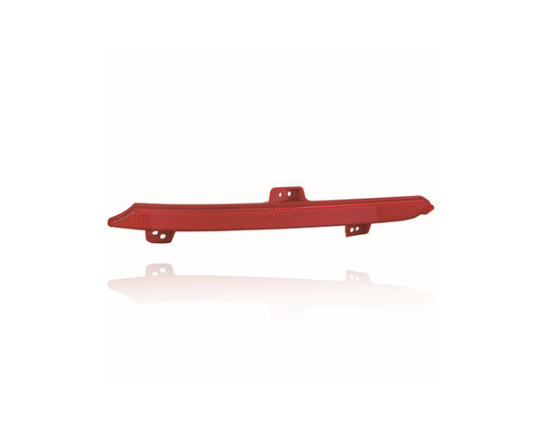 Bumper Cover Reflector Compatible/Replacement for '18-22 Honda Accord/Hybrid Sedan - Rear - Left Hand - Driver - 33555TVAA01 - CAPA