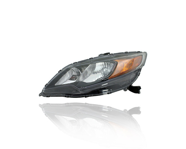 Headlight Assembly - Compatible/Replacement for '14-15 Honda Civic Coupe - Halogen - Left Hand - Driver - 33150TS8A51 - CAPA