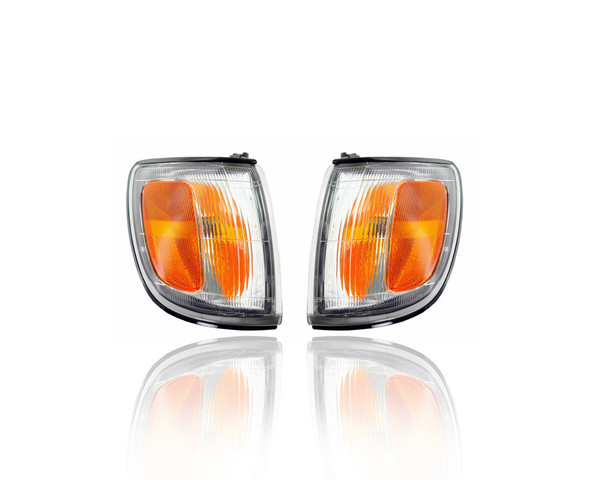 Parking - Side Marker Light - Compatible/Replacement for '97-98 Toyota 4Runner - Pair, Left Driver + Right Passenger Set - 8161035311, 8162035311