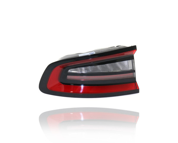 Tail Light Assembly Compatible/Replacement for '15-22 Dodge Charger - Outer On Body - Left Hand - Driver - 68213145AD - CAPA