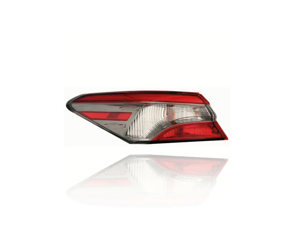 Tail Light Assembly - Compatible/Replacement for '18-20 Toyota Camry, 18-19 Hybrid SE (North American Build) - Outer On Body - Left Hand - Driver - 8156006840 - CAPA