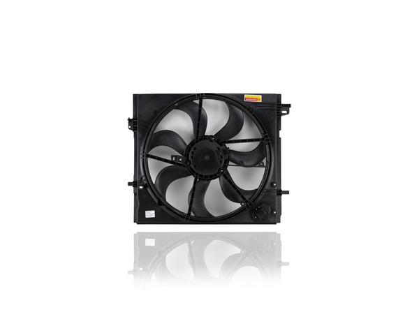 Dual Radiator and Condenser Fan Assembly - Compatible/Replacement for '17-19 Nissan Rogue Sport/Qashqai 4-Cylinder/2.0 Liter - 214816MA0A