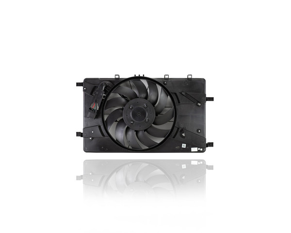 Engine Cooling Fan Assembly - Compatible/Replacement for '12-17 Buick Verano, 14-15 Chevrolet Cruze 4-Cylinder 2.0 Turbo Diesel - 13338843