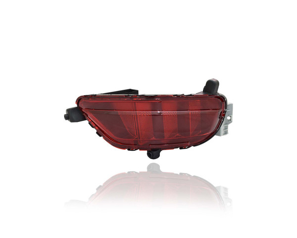 Bumper Cover Reflector - Compatible/Replacement for '17-21 Mazda CX-5 Rear - Right Hand - Passenger - KB8A515L0C - CAPA