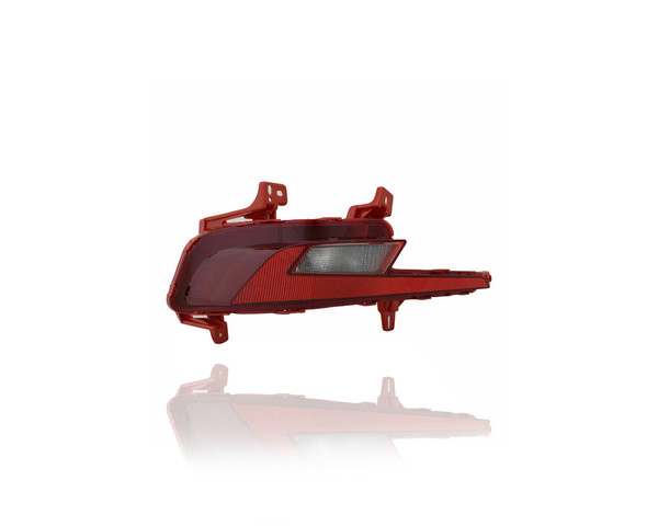 Bumper Reflector - Compatible/Replacement for '19-20 Hyundai Elantra Sedan - Rear - Left Hand - Driver - 92405F2500
