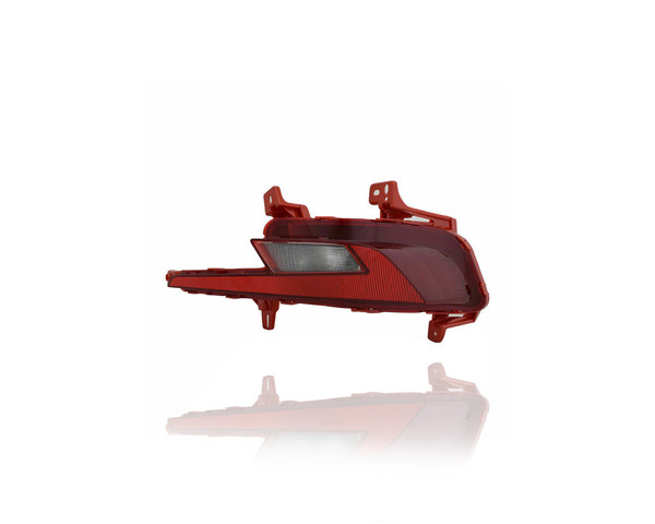 Bumper Reflector - Compatible/Replacement for '19-20 Hyundai Elantra Sedan - Rear - Right Hand - Passenger - 92406F2510