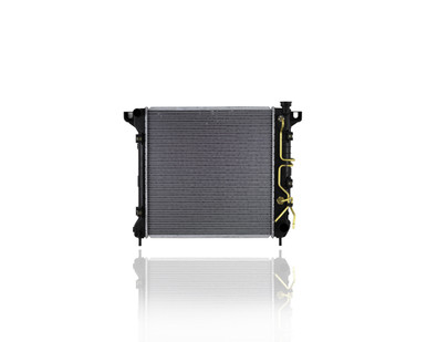 2986 Radiator Radiator For 2186 97-99 Dodge Dakota V6/3.9L Automatic - Plastic Tank ...