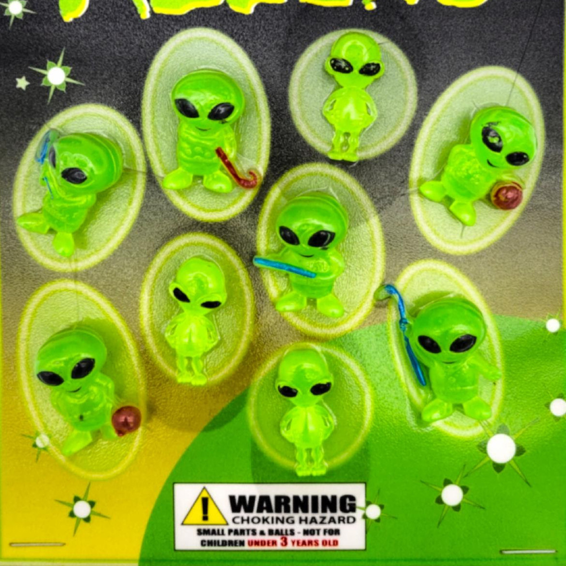 Phosphorescent Aliens in Small 1