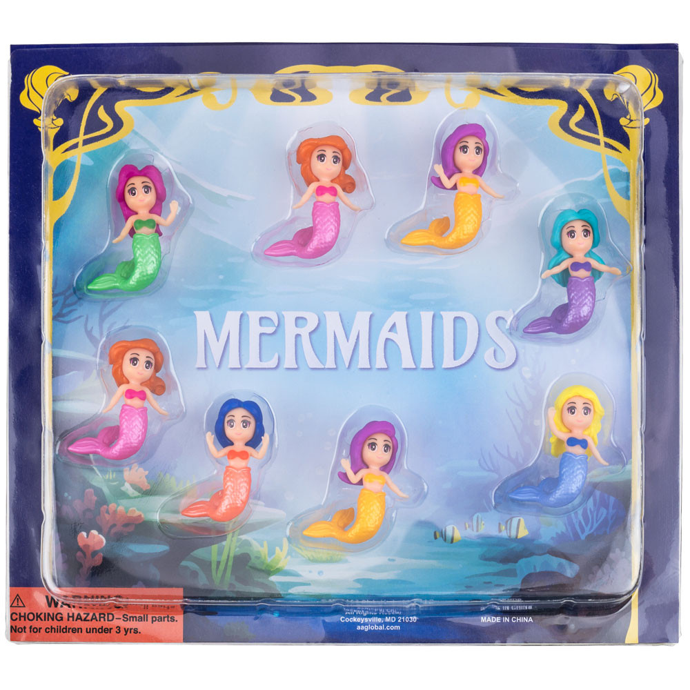 Mini Mermaid Figurines 2