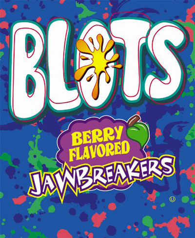 Blots Berry Jawbreakers with Gum Center