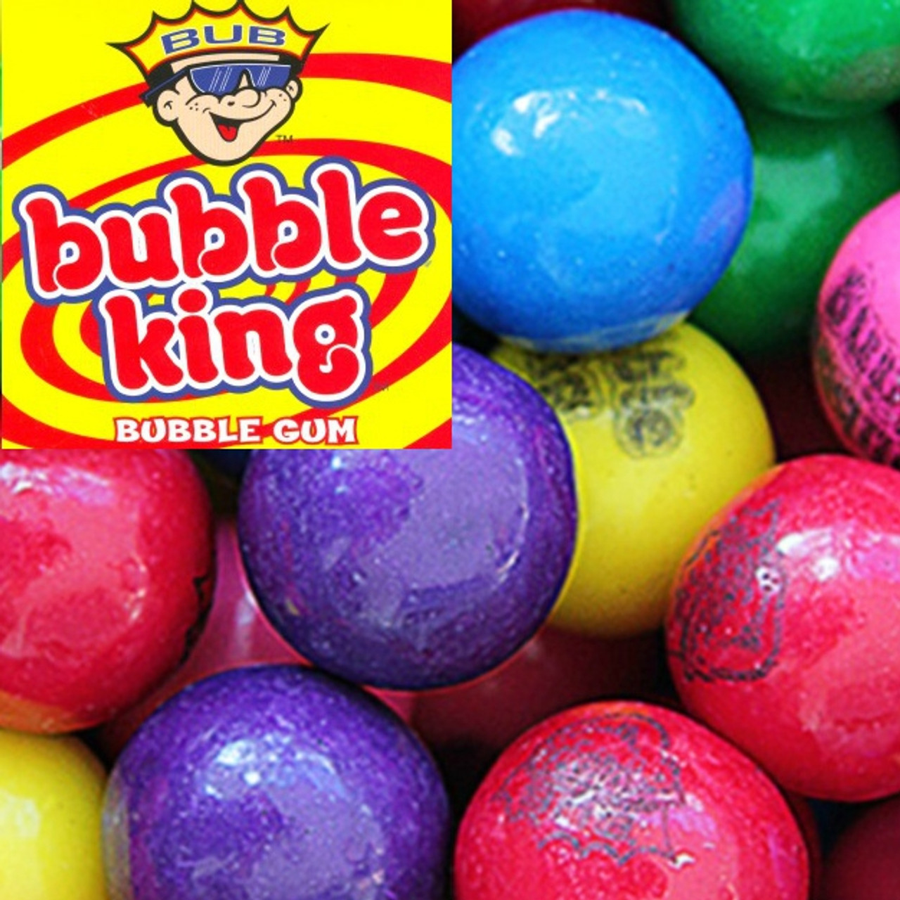 Bubble King Assorted Gumballs 921080count
