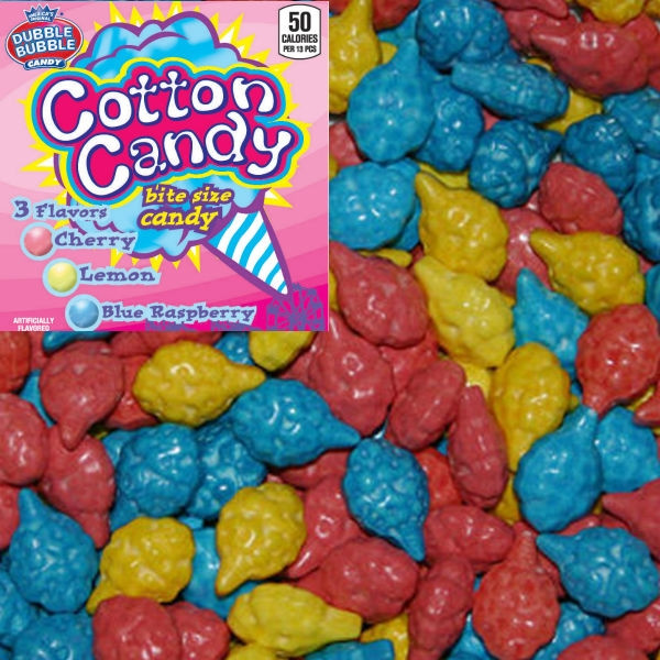 Cotton Candy Bulk Candy | 22lb Bulk Case | Gumballs.com