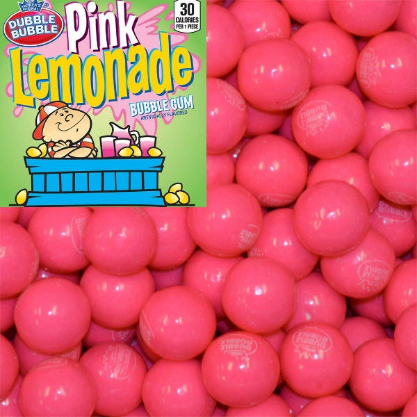 Pink Lemonade Gumballs 1" 850 Count