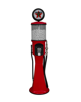 Junior Gas Pump Gumball Vending Machine 5' Tall | Gumballs.com