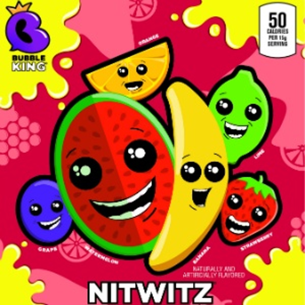Nitwitz FruitShaped Candy 30lb Bulk Case