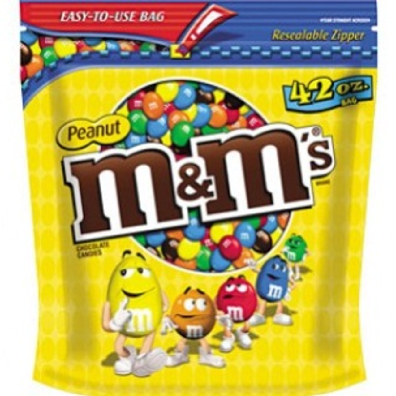 M&M's Peanut Candy Bags 48ct (5lbs)