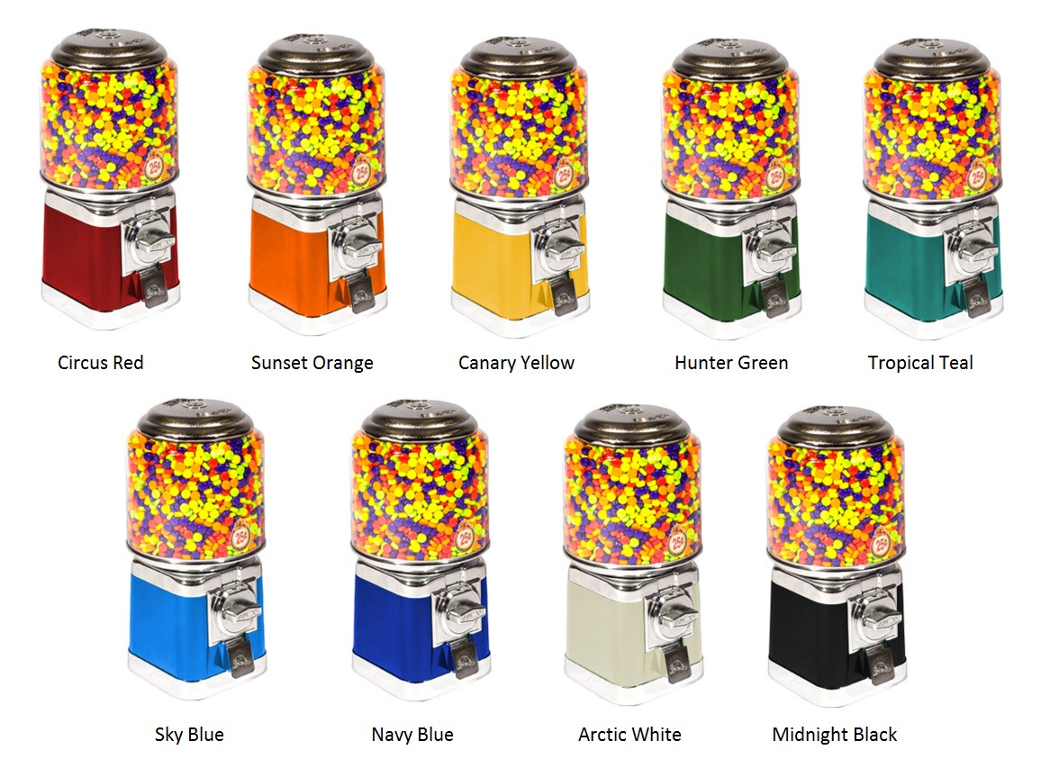 Triple Round Beaver Vending Machine w/Stand | Gumballs.com