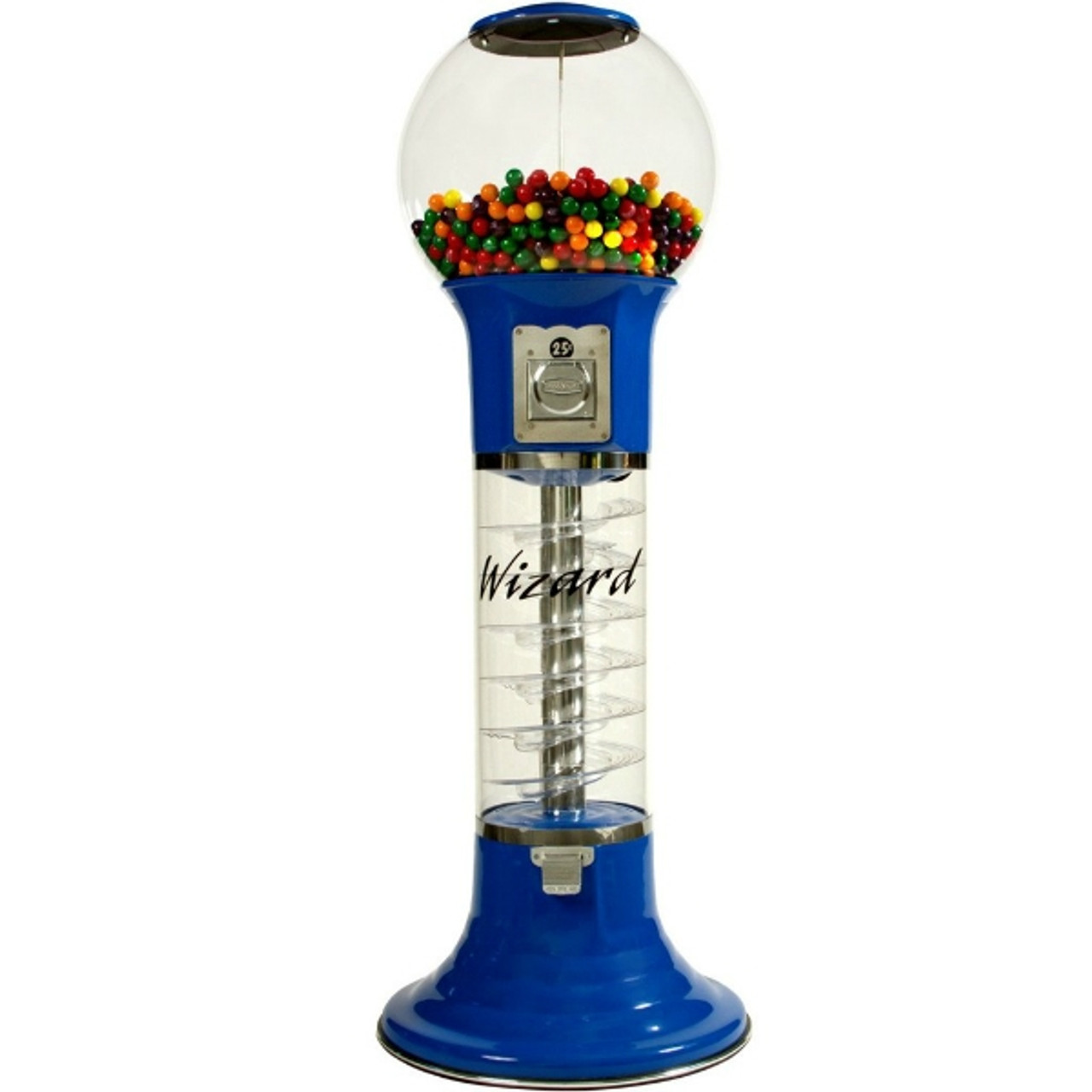 Wizard Spiral Gumball Machine Parts 4' 10"