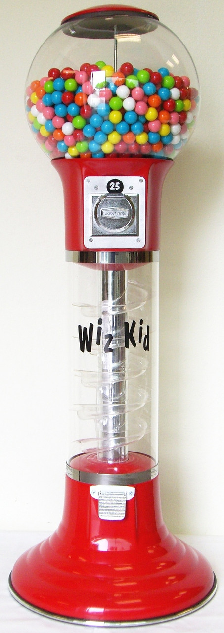 WizKid Spiral Gumball Machine 4 Feet Tall