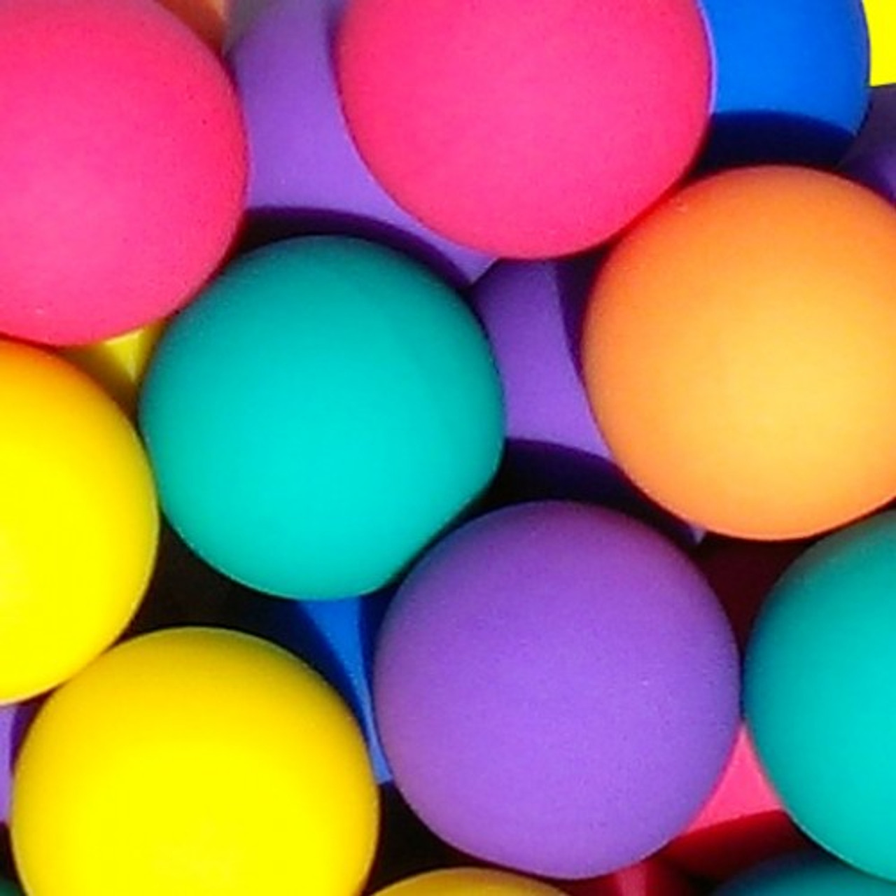 Buy Entervending Bouncy Balls - 50 Pcs Small Bouncing Balls - 1.26 Inch ...