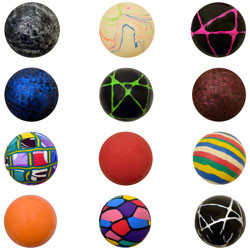Regular Mix Bouncy Balls 45mm - Main Image