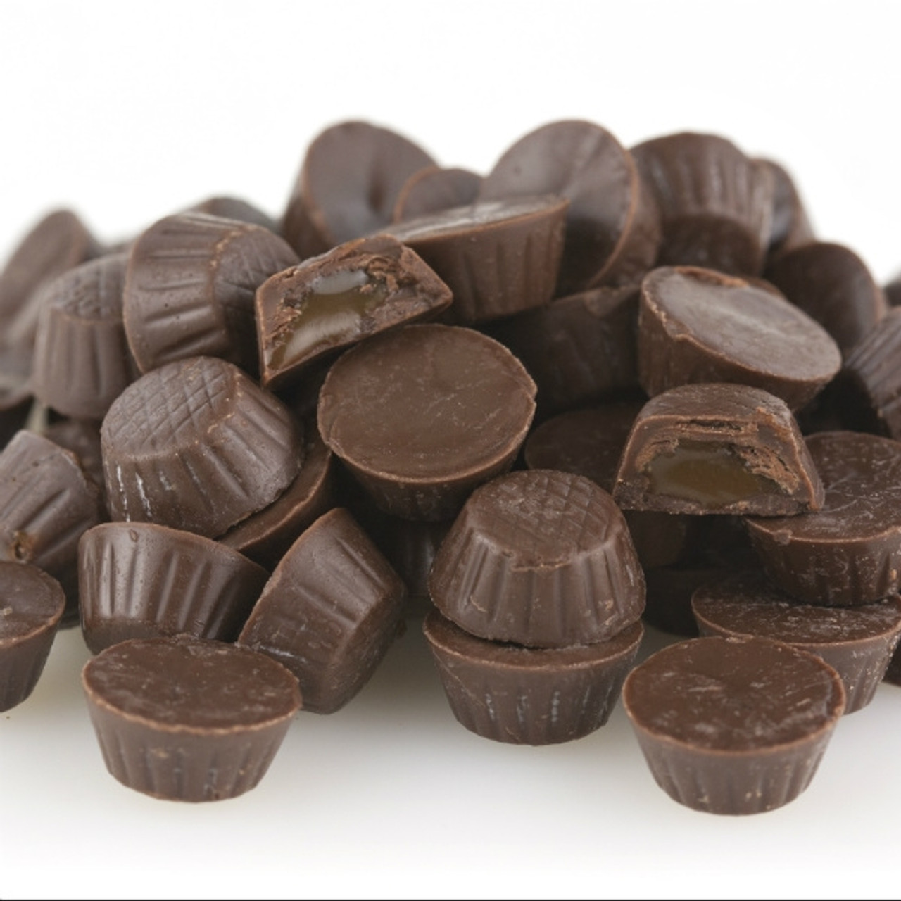 Mini Milk Chocolate Caramel Cups - Premium Chocolates 