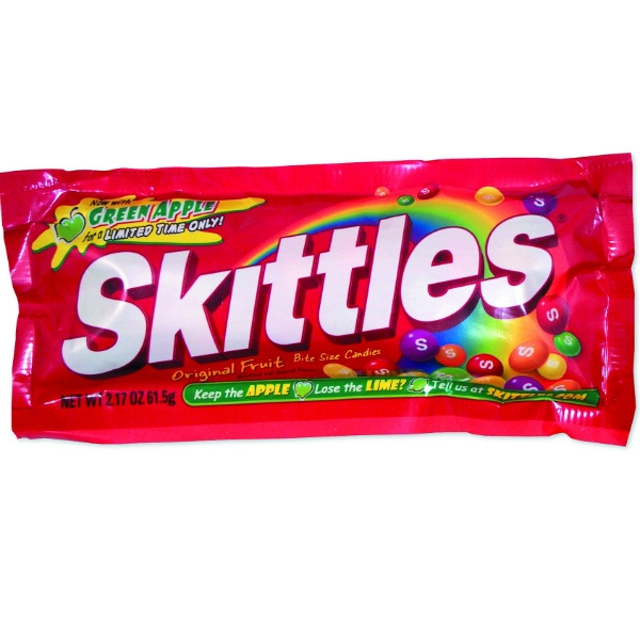 Amazon.com : SKITTLES Gummy Candy Original and Wild Berry 5.8oz Bag Bundle  - Includes 4 Bags - 23.2 Total Oz : Everything Else